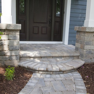 Entry Porch Extension & Complete Exterior Remodel in Naperville