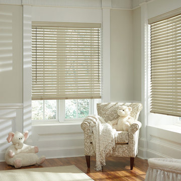 Classic Wood Blinds in the Nursery
