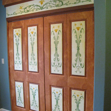 Armoire Closet: Italian Ornamentation