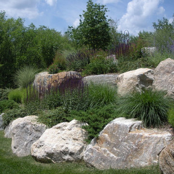 Hillside Issues? Set Boulders, Create Steps & Plant!