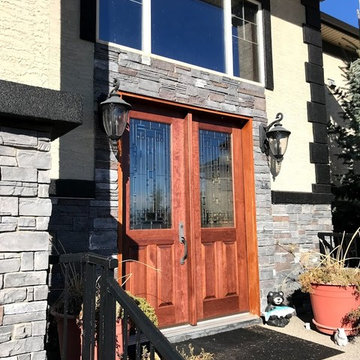 Replacing Cherry Door Slabs in Priddis