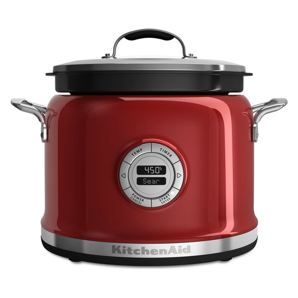 4-Quart Multi-Cooker, Candy Apple Red