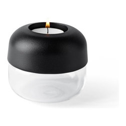 Show Tea Light - Candleholder - Bllack - Candle Holders and Candelabra