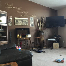 living room wall