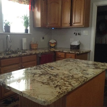 National Treasure Granite Kitchen
