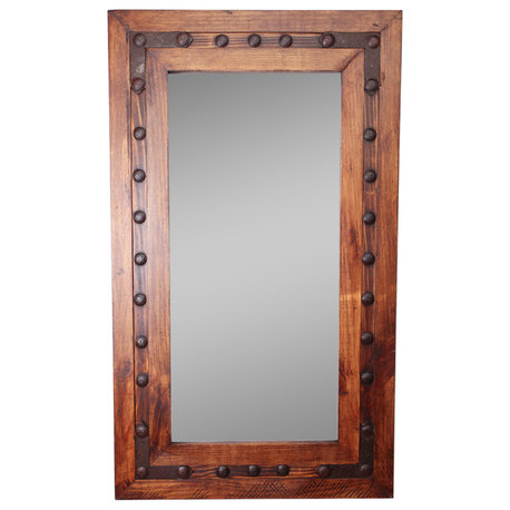 Los Olmos Rustic Mirror III-30x36