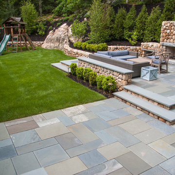 Backyard Carved From Stone