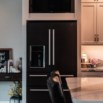 Dramatic Elegance Kitchen Remodel