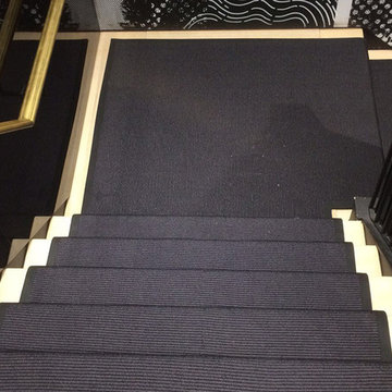 Mellau Carpet Installed to Stairs in Karl Lagerfeld Store