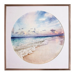 CIRCULAR BEACH WALL ART - NEW - Products