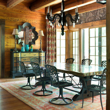 Rustic Timber House