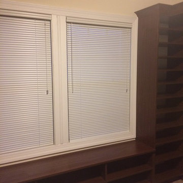 Converted a Sitting Room into a Walk-in Closet