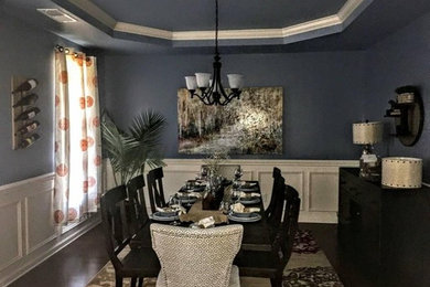 Example of a dining room design in Nashville