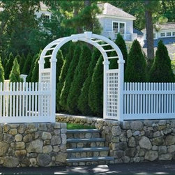 Vinyl Chestnut Hill Fence - Home Fencing And Gates