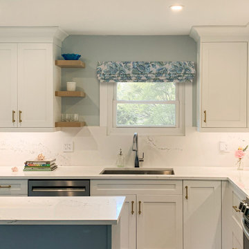 Bright Coastal Kitchen Remodel