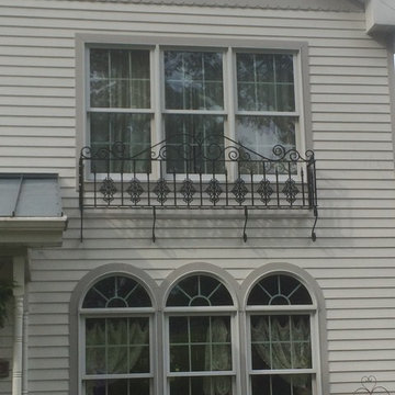 Sue's Wrought Iron Flower Box