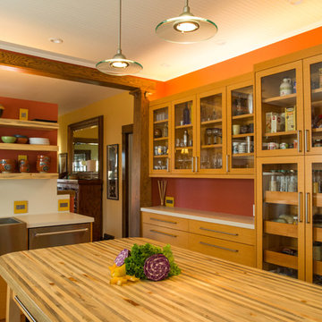 Glass Doors for Pantry Storage
