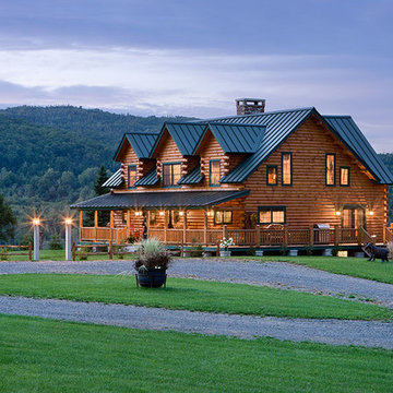 Log Homes & Cabins - Coventry Log Homes - The Bear Rock