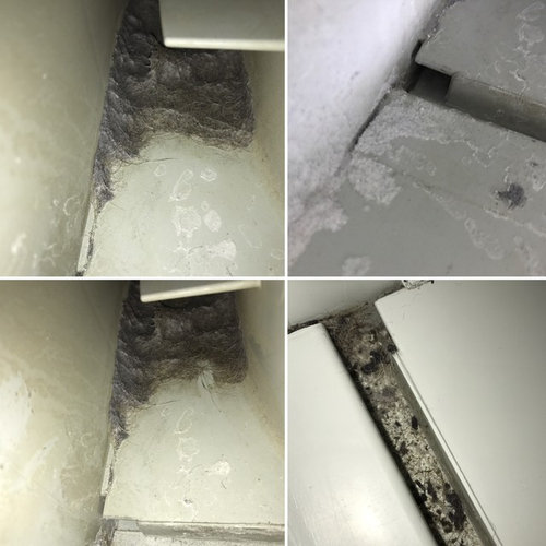 Condenser unit from dryer has residue help! & massive lint cleanup