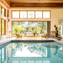 small Indoor pool by garage