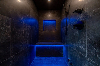 Example of a minimalist bathroom design in Orlando