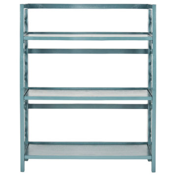 Robin 3 Tier Low Bookcase Teal