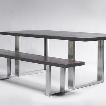 Ebonized Oak - Strong handsome tables from California