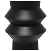 Modern Black Metal Vase 563279