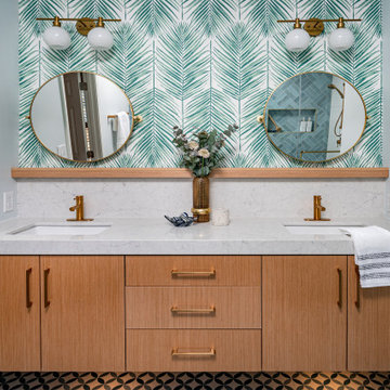 Palm Springs Inspired Bathroom