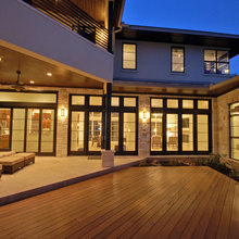 outside