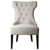 Uttermost Arlette 23 x 38" Tufted Wing Chair