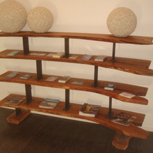 Reclaimed Wood Shelving