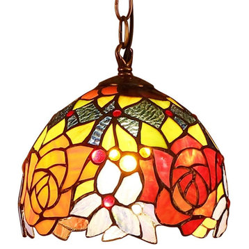 Tiffany Pendant Light Stained Glass Pendant Lamp
