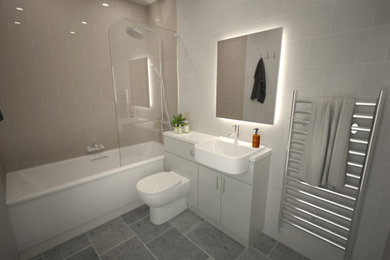 Design ideas for a classic bathroom in Essex.