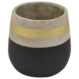 Contemporary Outdoor Pots And Planters by Three Hands Corp