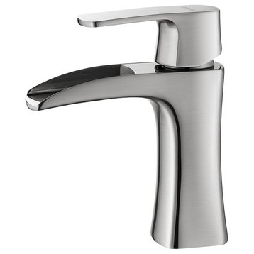 Alessandra Single-Lever Vessel Bathroom Faucet, Brushed Nickel