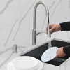 STYLISH Kitchen Sink Faucet Single Handle Pull Down Dual Mode Stainless Steel