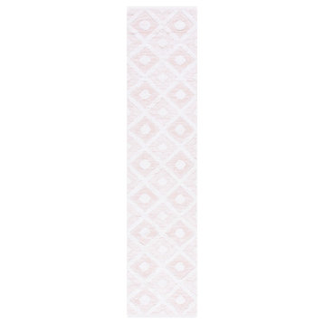 Safavieh Augustine Collection AGT730 Rug, Pink/Ivory, 2' X 9'