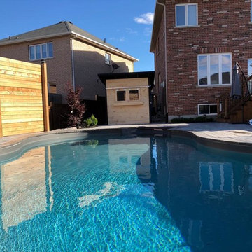 8x12 Modern Bar Shed / Pool Shed