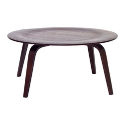Mid- Century Vibe-Plywood Coffee Table - Coffee Tables