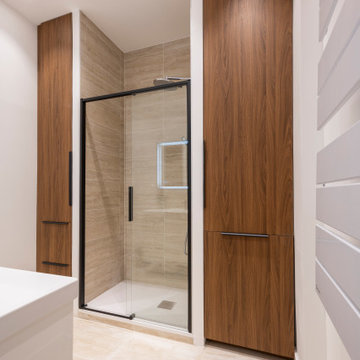 Rénovation appartement de 110m2 salle d'eau enfant