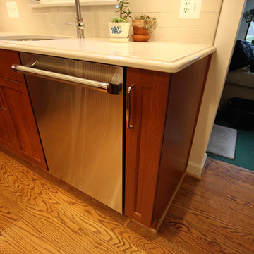 Clever Storage in a Compact Kitchen - Grosse Pointe Woods