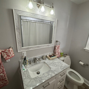 Modern Bathroom Remodel with Walk-In Shower & Updated Finishes