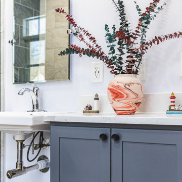 Master Bathroom Remodeled With Stand Alone Tub, Standing Shower, Warrenton VA