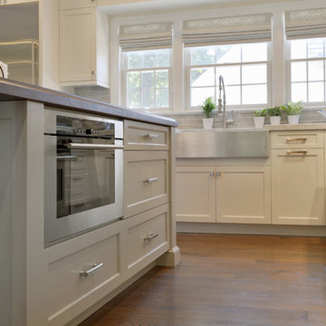 Classic White Kitchen in Southern Westchester