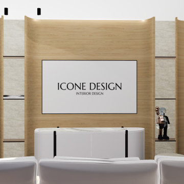Modern Accent Living Room Interior Design, Miami, Florida