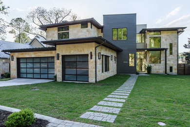 Example of a trendy patio design in Austin