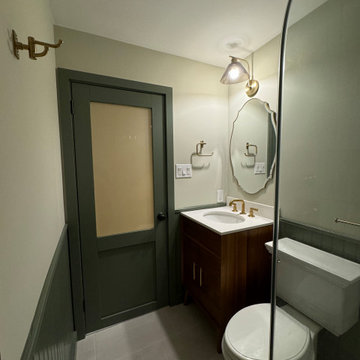 Eclectic Guest Bathroom Remodel – Jersey City, NJ