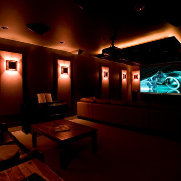Luxury Home Theater - Bend, Oregon