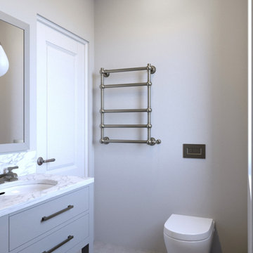 Stylish bathroom design